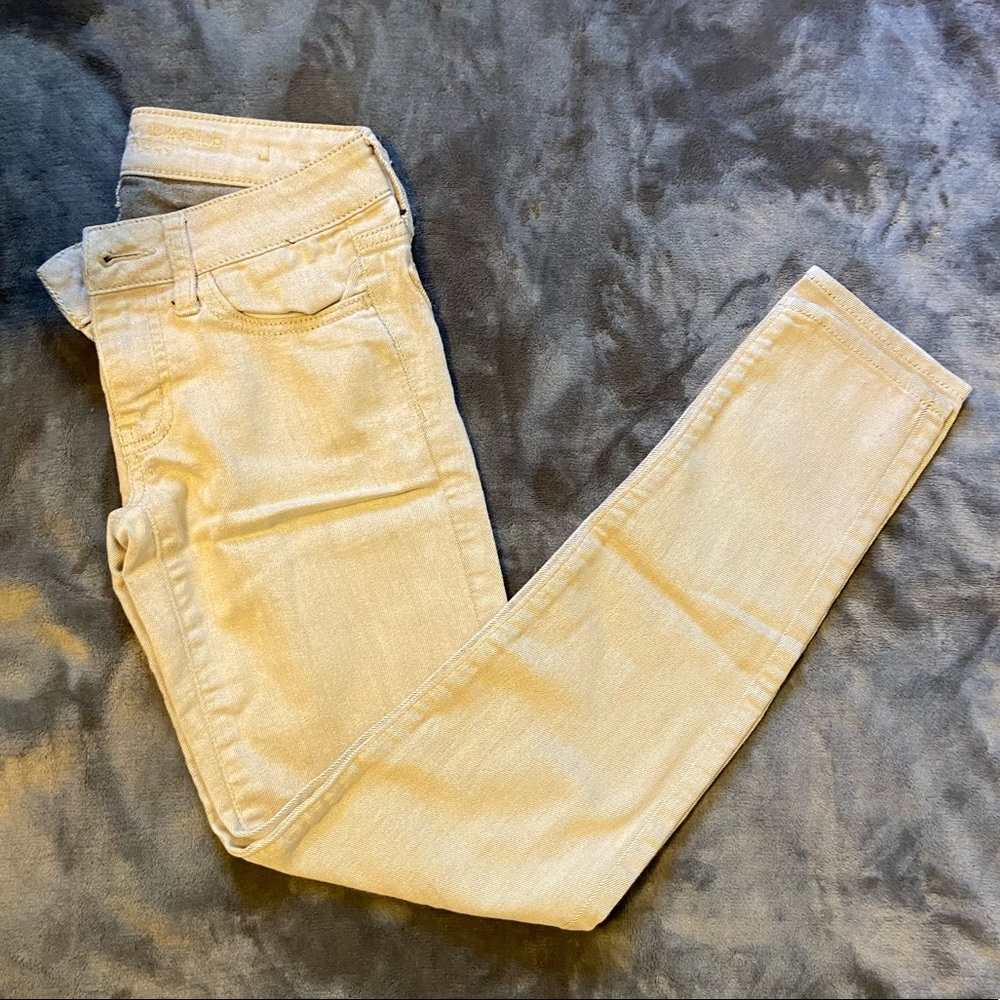 American eagle beige jeggings